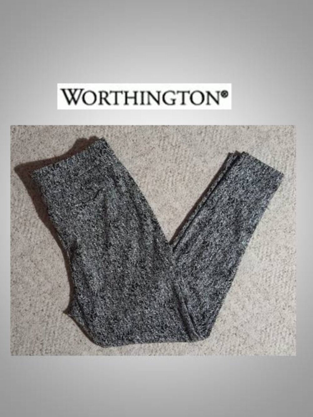 Worthington women's pants size 10 zipper pockets